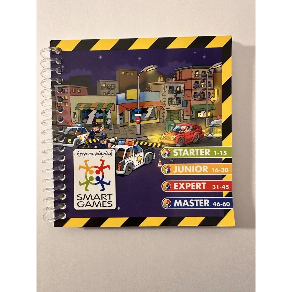 Smart Games Road Block Board Game Get The Gangster SG250US 2011 Rare